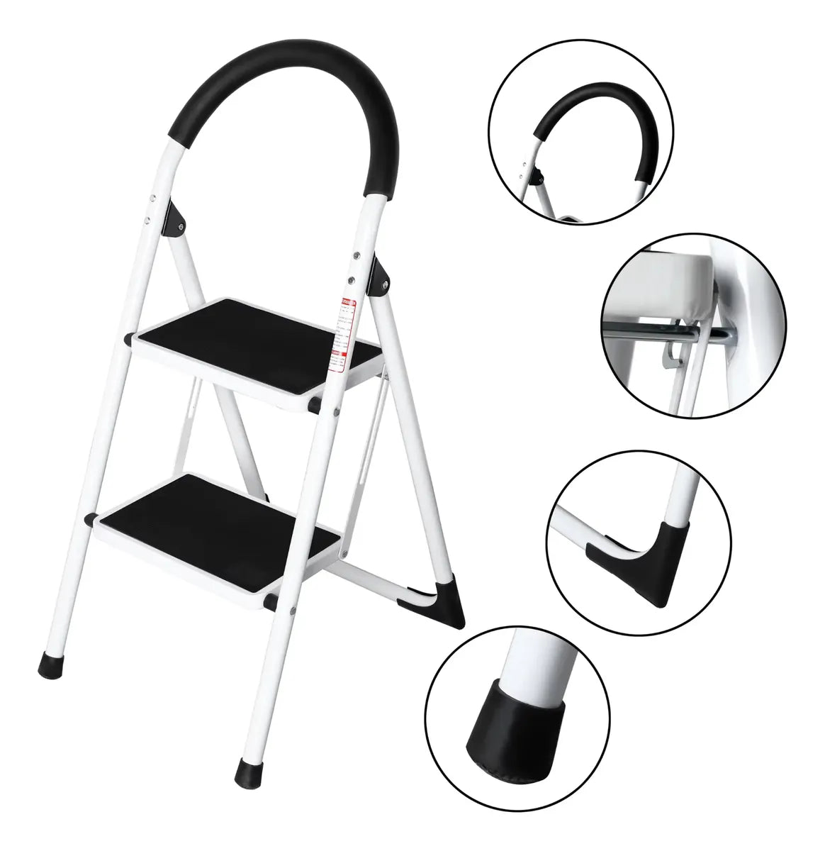 ESCALERA PLEGABLE 2 PELDAÑOS