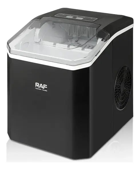 MÁQUINA FABRICADORA DE HIELO RAF ELÉCTRICA 1.21R .0300 PLATEADO