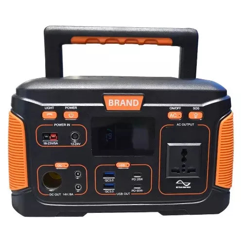 GENERADOR DE ENERGÍA PORTÁTIL 650W SOLAR/ELÉCTRICO