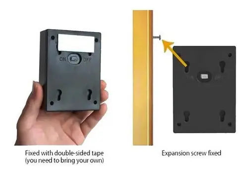 PACK 6 FOCOS APLIQUES SOLAR LED DE PARED EXTERIOR- LUZ FRÍA - NEGRO