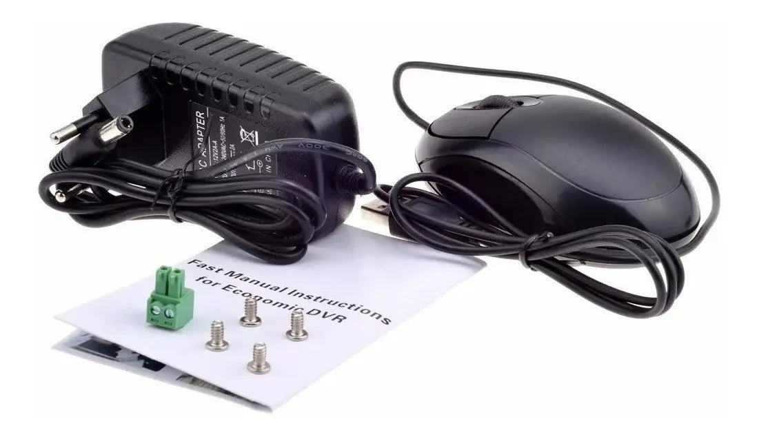 KIT 4 CÁMARAS SEGURIDAD WIFI HD 1080P DVR VISIÓN NOCTURNA