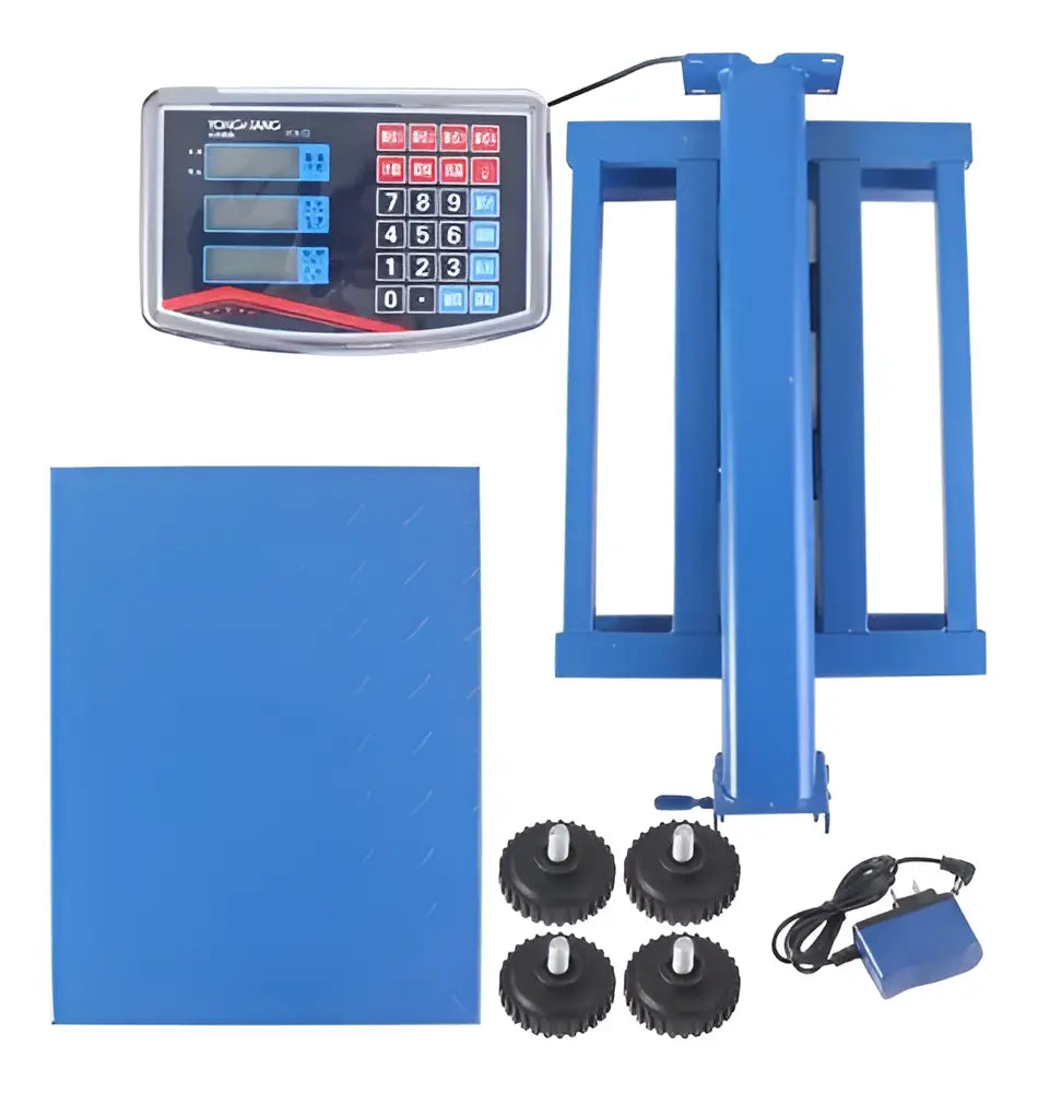 BALANZA DIGITAL COMERCIAL 2RL BALANZA 150 KG ACERO INOXIDABLE LCD GRIS
