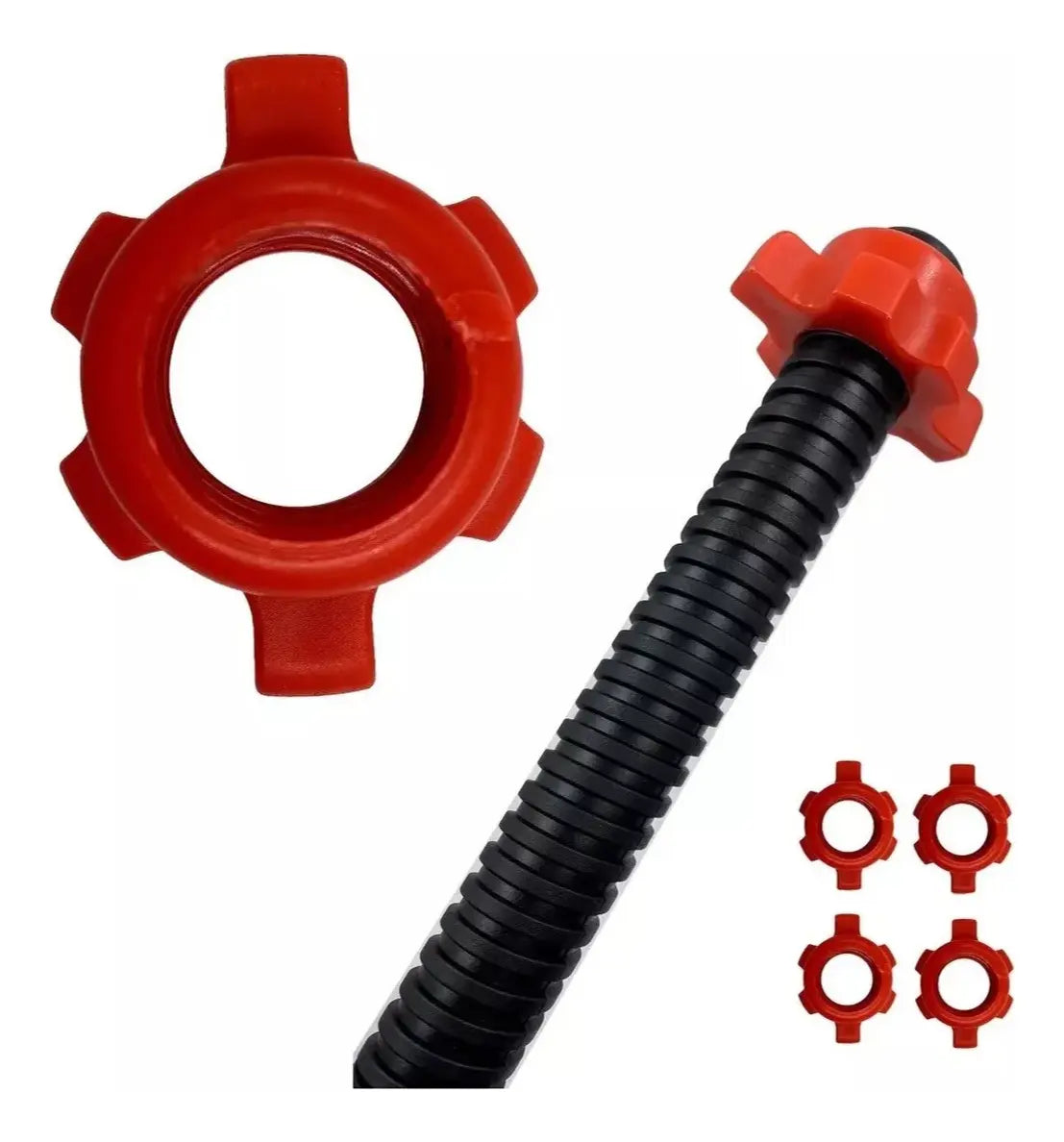 SET DE 2 MANCUERNAS AJUSTABLES 15KG CON BARRA EXTENSORA MULTIFUNCIONAL