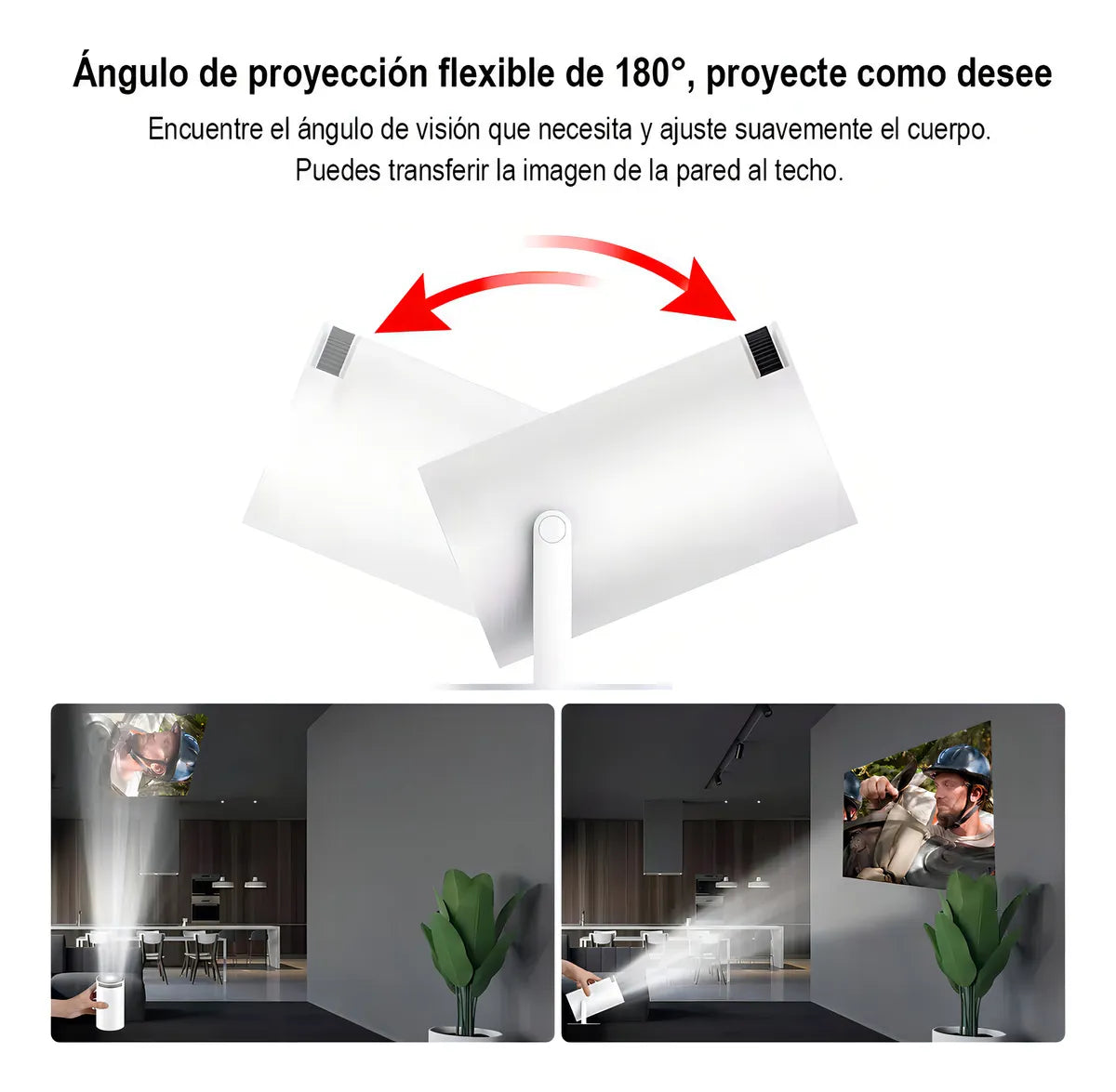 PROYECTOR PORTÁTIL HY300 ULTRA HD 4K WIFI BLUETOOTH