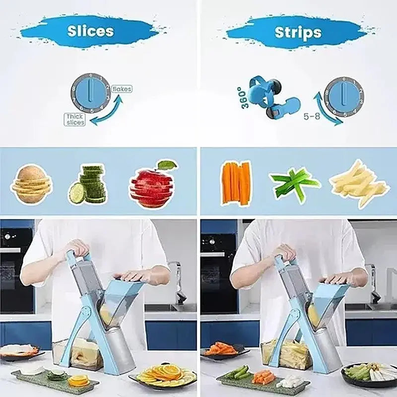PICADOR DE PAPAS FRUTAS Y VERDURAS MULTIFUNCIONAL