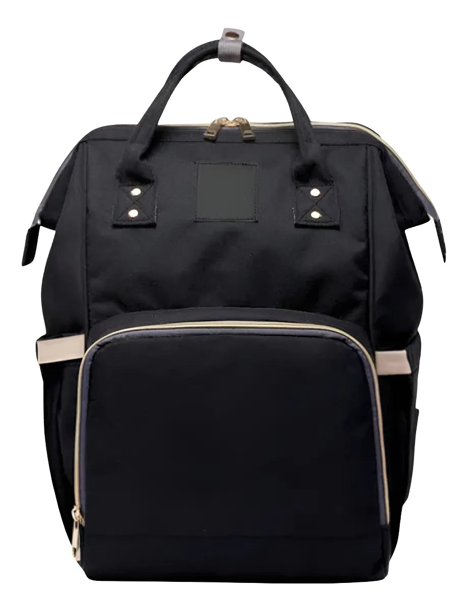 Mochila Maternal Fashion kids Color Negro