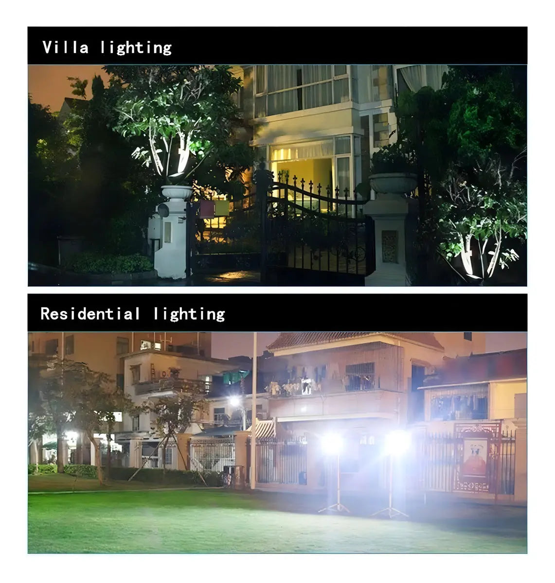 FOCO LED PLANO REFLECTOR MULTILED 600W EXTERIOR BLANCO FRÍO GRIS