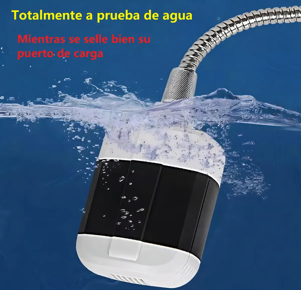 DUCHA CAMPING SUMERGIBLE PORTÁTIL PARA EXTERIORES AIRE LIBRE