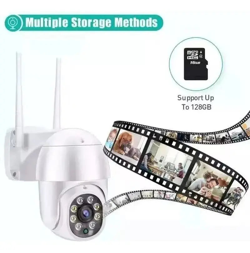PACK X2 CÁMARAS IP SMART WIFI HD INTERIOR Y EXTERIOR CON VISIÓN NOCTURNA