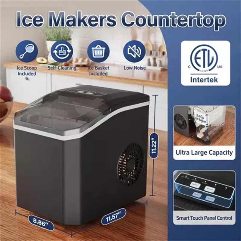 MÁQUINA FABRICADORA DE HIELO RAF ELÉCTRICA 1.21R .0300 PLATEADO