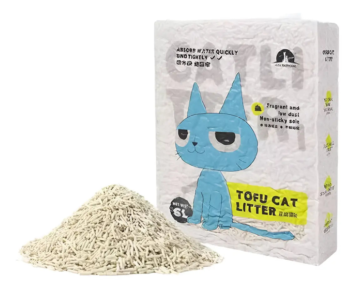 ARENA BIODEGRADABLE PARA GATO TOFU AROMA ORIGINAL 6L