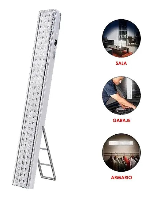 PACK X5 LÁMPARAS DE EMERGENCIA 90 LED RECARGABLES