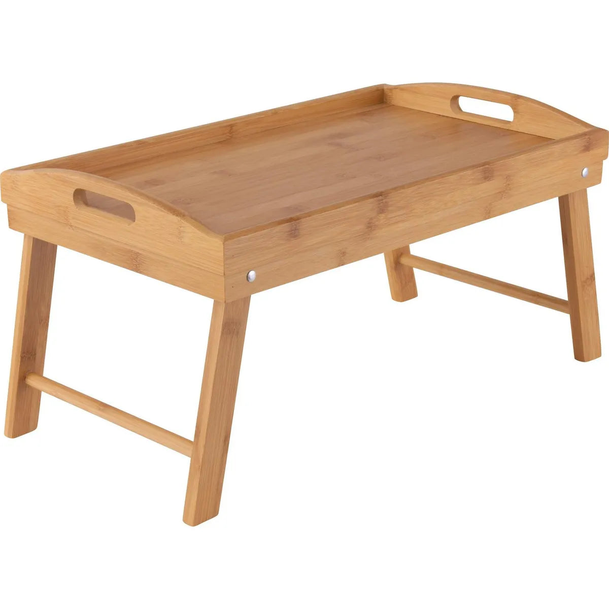 MESA BANDEJA PLEGABLE DE BAMBÚ PARA CAMA Y SOFÁ