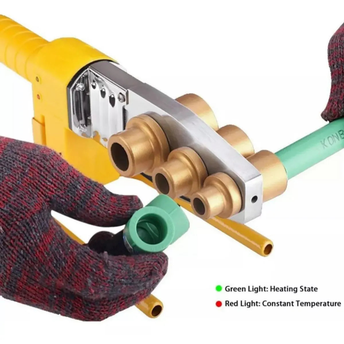 MÁQUINA DE SOLDADURA DE TUBERÍAS DE TERMOFUSIÓN DE 3 CABEZAS - VERSÁTIL Y ROBUSTA