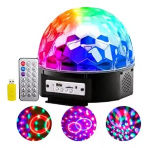Bola Disco Rítmica Luces De Fiesta Carrete