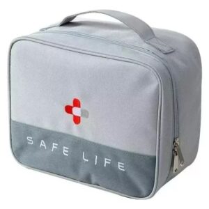 Bolso Organizador Medicina Estuche Viaje Botiquin Emergencia Verde