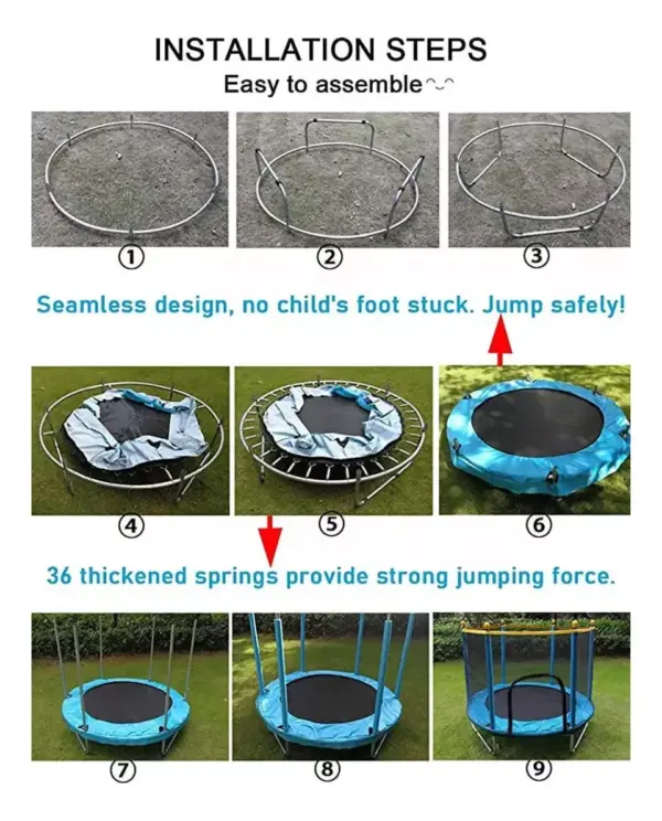 Cama Elástica Trampolín para Niños 1.4m – Brinca Brinca - Imagen 2
