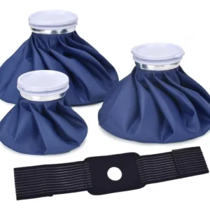 KIT DE 4 BOLSAS TÉRMICAS PARA HIELO O AGUA CALIENTE – POLIÉSTER
