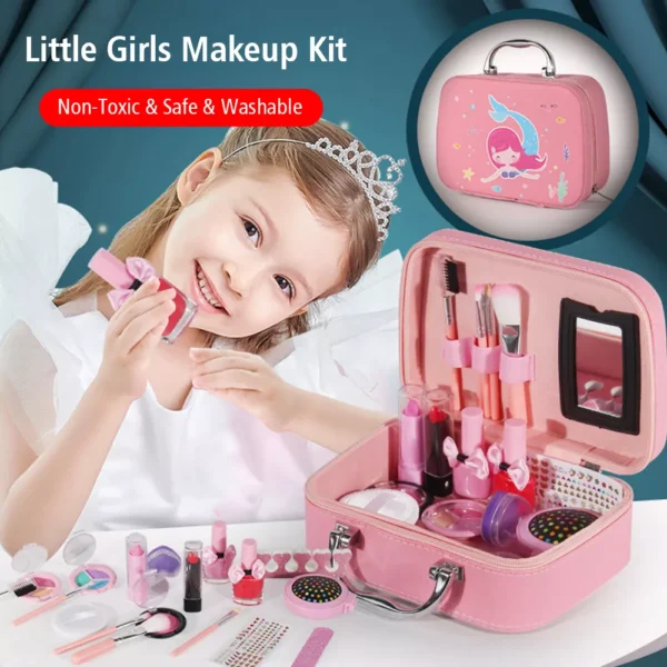 Kit de Maquillaje para Niñas – Juguete Educativo y Divertido - Imagen 2