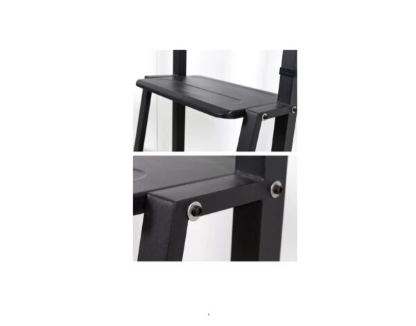 Soporte de TV Con Base Rodante con Ruedas Ajustable para Pantallas de 32” a 70” - Imagen 5