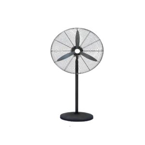 Ventilador De Pie Industrial 30 Pulgadas 76 Cm Diametro !! Cantidad De Aspas 3 Estructura Negro Material De Las Aspas Paleta Plastica