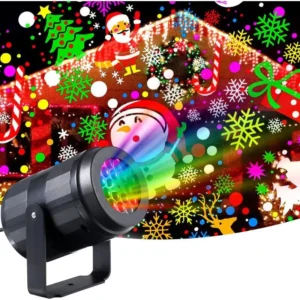 Proyector de luces navidad 11cm de largo