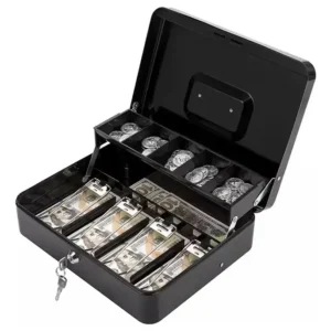 Caja Organizadora De Dinero (Con Lave De Seguridad)